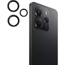Uravas Store Redmi Note 14 4g Pvd Metal Kamera Lens - Siyah