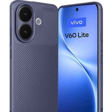 Colezium Vivo V60 Lite Auto Fus Karbon Kapak - Lacivert