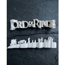 Printona Yüzüklerin Efendisi Lord Of The Rings Dekoratif Obje