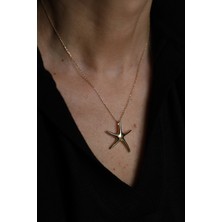 Yenigün Kuyumculuk 14 Ayar Altın Deniz Yıldızı Kolye KLYZ34994