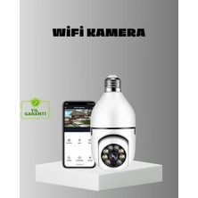 Marsilyan Akıllı Duy Kamera Gece Görüşlü ve Hareket Algılama Sensörlü