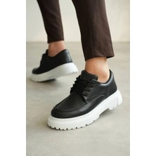 Mirglart Kb-X6 Kuback Siyah Cilt Günlük Erkek Ayakkabı