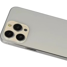 Uravas Store Iphone 12 Rainbow Kamera Lens Koruma Cam - Gold