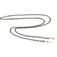 Cadde Dükkanı Golden Serisi Gözlük Zinciri Siyah Gold