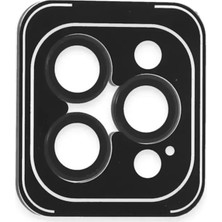 Uravas Store Iphone 16 Pvd Metal Kamera Lens - Siyah
