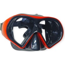 Star Diving Dalış Maskesi Yetişkin - 51703-KIRMIZI (Lisinya)