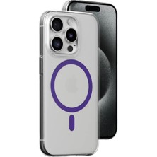 Uravas Store Iphone 14 Kılıf Bubble Magsafe Kapak - Mor