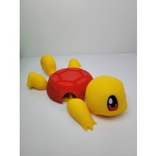 Peluvel | 3D Baskı Sevimli Kaplumbağa Bardak Altlığı | Pla | Masa Dekoru | Hediye