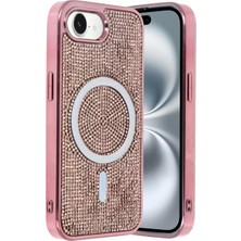 Uravas Store Iphone 16E Helen Magsafe Kapak - Pembe