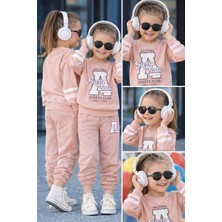 Melodi Kids Kız Çocuk Yazlık Alt Üst Pamuklu Takım Eşofman