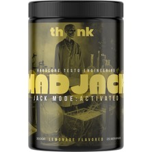 Think Mad Jack Testo Booster 300g Limonata Aromalı