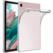 Uravas Store Galaxy Tab A9 Kılıf Anti Shock Tablet Silikon - Şeffaf