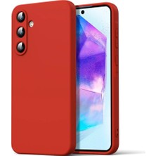 Colezium Galaxy A16 5g Kılıf Nano Içi Kadife - Kırmızı