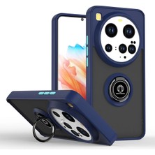 Colezium Mi 15 Ultra Kılıf Montreal Yüzüklü Kapak - Lacivert