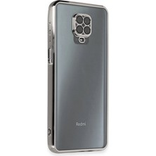 Colezium Note 9 Pro Kılıf Lensli - Gümüş