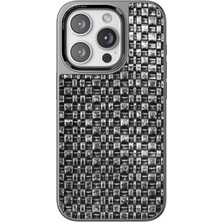 Colezium Venco Iphone 15 Pro Max Brand Kapak - Gümüş