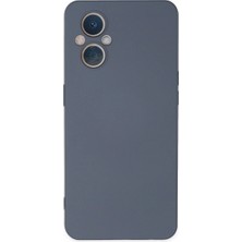 Nerm Reno 7 Lite Kılıf Nano Içi Kadife - Gri