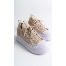 Mirglart CH2601 - Triko Erkek Ayakkabı Bej