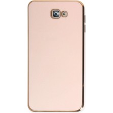 Bilfold Galaxy J7 Prime Kılıf Volet - Pembe