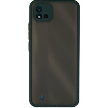 Bilfold Realme C11 2021 Kılıf Montreal Kapak - Yeşil