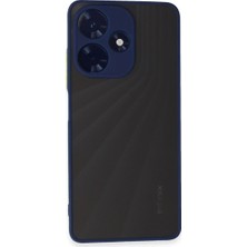 Nerm Infinix Hot 30 4g Kılıf Montreal Kapak - Lacivert