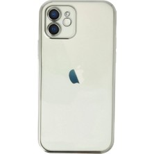Nerm Iphone 12 Kılıf Lensli - Gümüş
