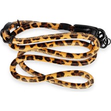 Nerm Onegif Jı Leopar Desenli Boyun Askısı - Tcu