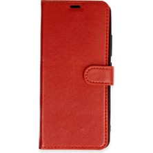 Colezium Galaxy S24 Kılıf Trend S Plus Kapaklı Kılıf - Kırmızı