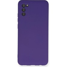 Colezium Galaxy A03S Kılıf Nano Içi Kadife - Mor