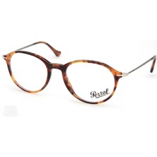 Persol 3125V 108 Hand Made Havana Kahve Yuvarlak Unısex Gözlük
