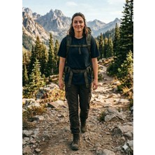 Ecku Climbing Girl Baskılı Oversize T-Shirt