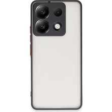 K&A Note 13 Pro 5g Kılıf Montreal Kapak - Siyah