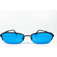 Old Space Vintage Vintage Güneş Gözlüğü – 90’lar Retro – Metal Çerçeve, Mavi Cam