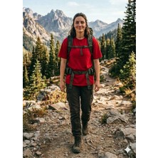 Ecku Climbing Girl Baskılı Oversize T-Shirt