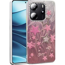 Wovna Note 14 4g Kılıf Blade Aynalı Desenli Kapak - Desen 7