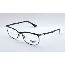 Persol 2464V 1078 Sıyah Metal Dikdörtgen Unısex Gözlük