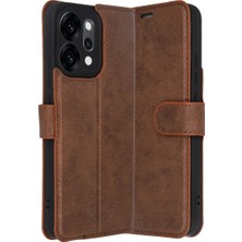 Bilfold Reno 14 Trend S Plus Kapaklı Kılıf - Taba