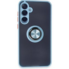 Wovna Galaxy A25 5g Kılıf Montreal Yüzüklü Kapak - Buz Mi