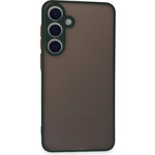 Afrodit AVM Galaxy S24 Kılıf Montreal Kapak - Yeşil