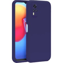 Afrodit AVM Vivo Y53S Kılıf Nano Içi Kadife - Mor