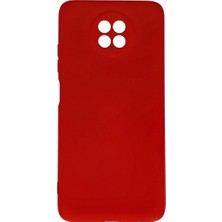Wovna Note 9 5g Kılıf Nano Içi Kadife - Kırmızı
