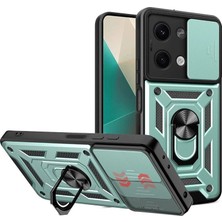 Bilfold Po X6 Kılıf Pars Lens Yüzüklü - Yeşil