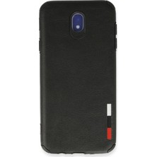 K&A Galaxy J7 Pro / J730 Kılıf Loop Deri - Siyah