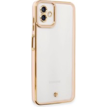 K&A Galaxy A04 Kılıf Liva Lens - Rose