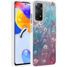 K&A Note 12 Pro 4g Kılıf Blade Aynalı Desenli Kapak - Desen 4