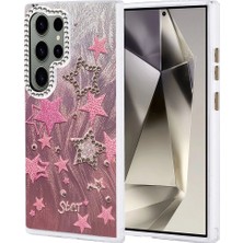 Afrodit AVM Galaxy S24 Ultra Kılıf Blade Aynalı Desenli Kapak - Desen 7