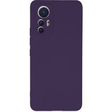 K&A Mi 12 Lite Kılıf Nano Içi Kadife - Mor