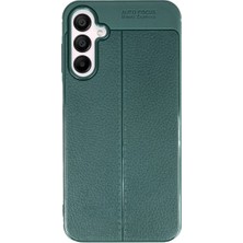 K&A Galaxy A25 5g Kılıf Auto Fus Kapak - Koyu Yeşil