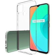 Bigelal Realme C15 Kılıf Lüx Şeffaf