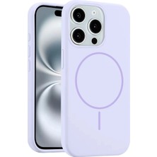 Feifei Joko Iphone 15 Pro Max Kılıf Jully Magsafe Kapak - Lila